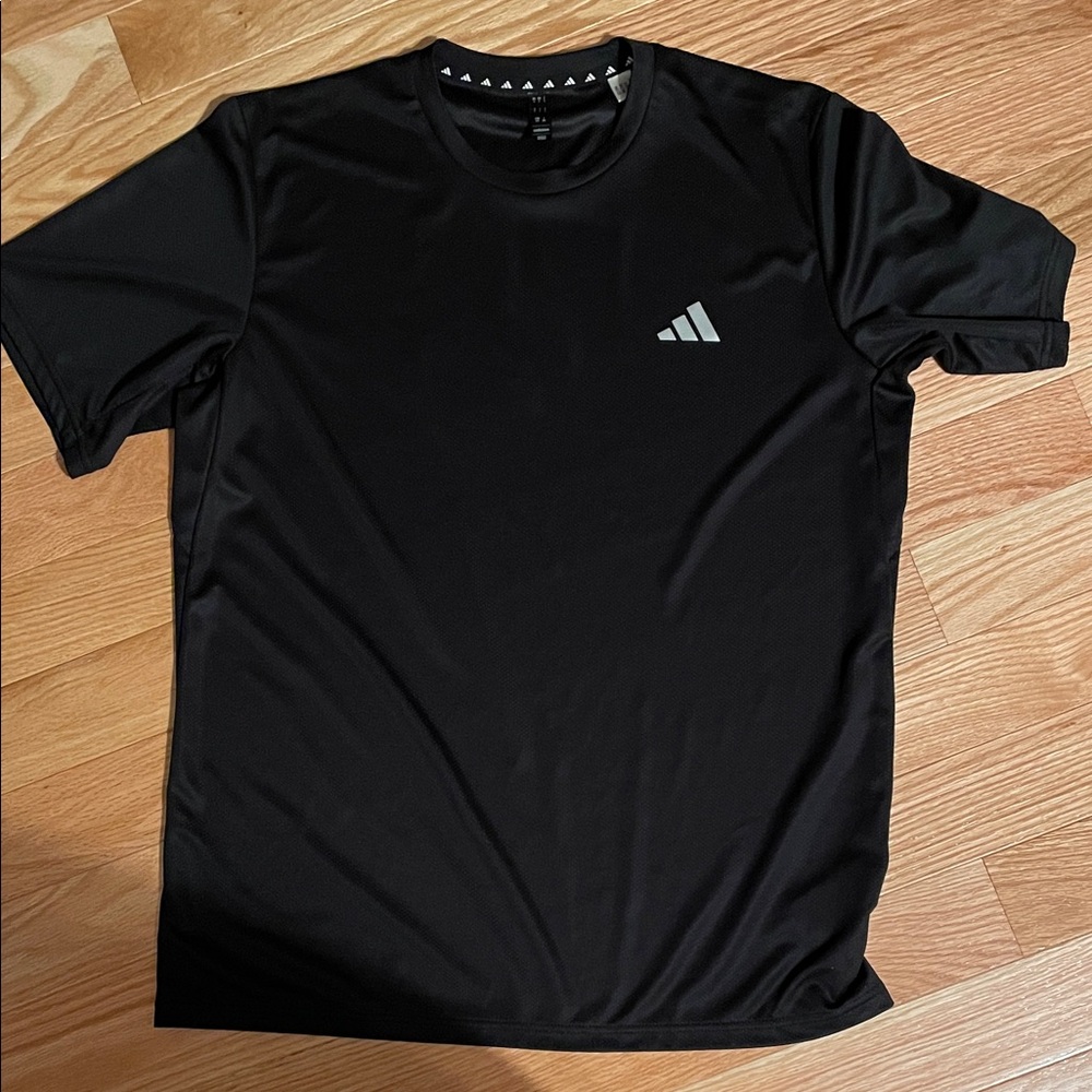 Adidas Men's Black Short Sleeve Tee